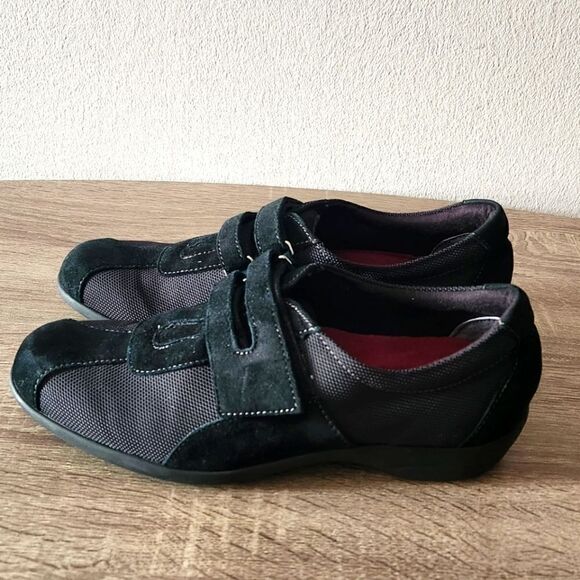 MUNRO JEWEL NERO BLACK SUEDE WALKING SHOES SIZE 7,5 GREIT CONDITION. - Picture 1 of 3